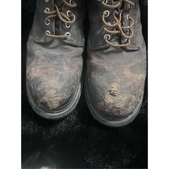 Red Wing 2233 Steel Toe Leather Boots Brown Work Mens Size 13 B main image 6
